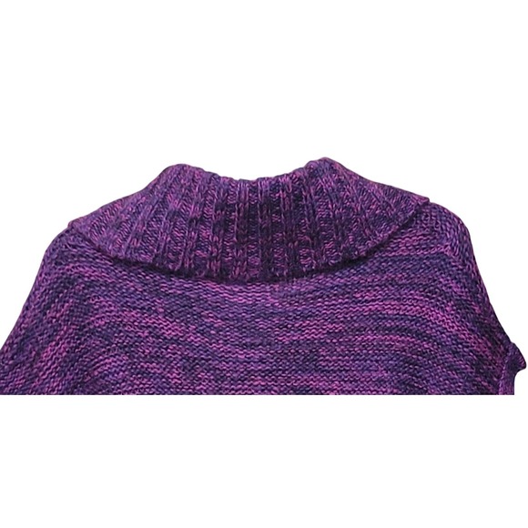 Sweater Project Women's Cowl Neck Cable Knit Tunic Sweater Tie Preppy Y2K 90s XL - Picture 5 of 8